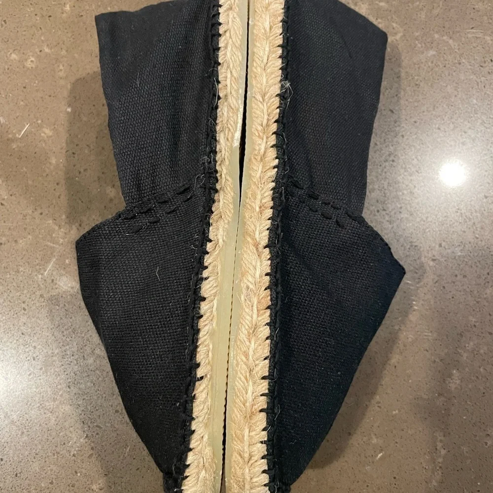 Black Espadrilles shoes
